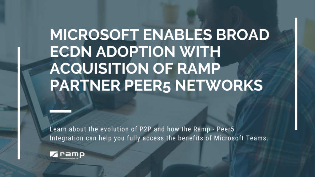 Ramp P2P Microsoft Teams Peer5